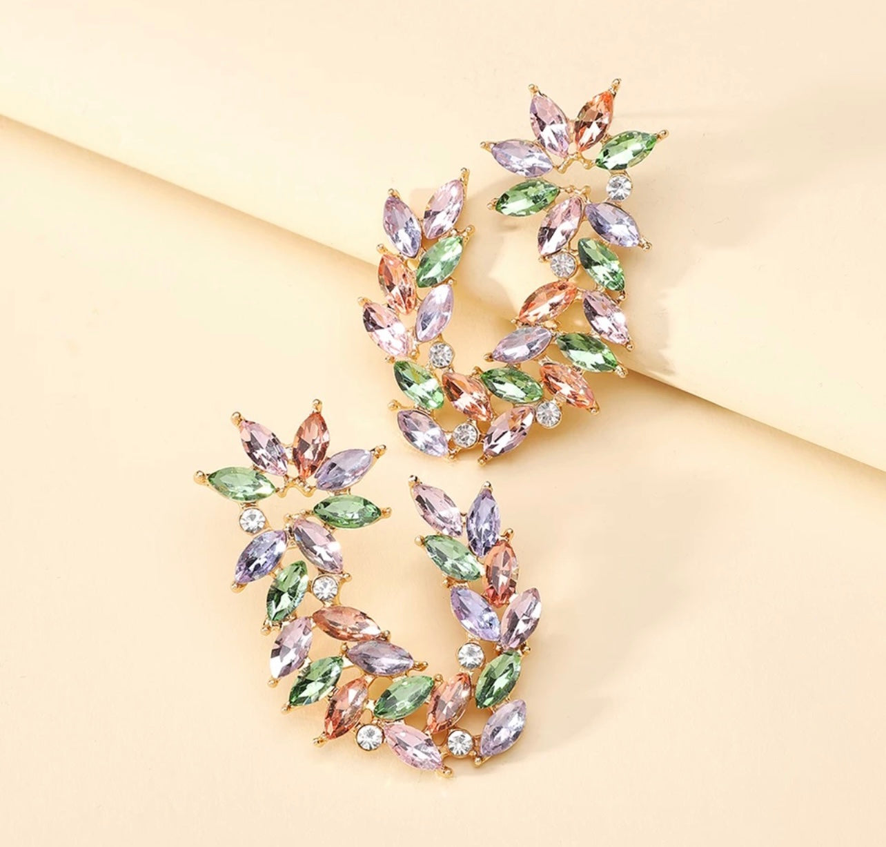 Crystal Stud Earring