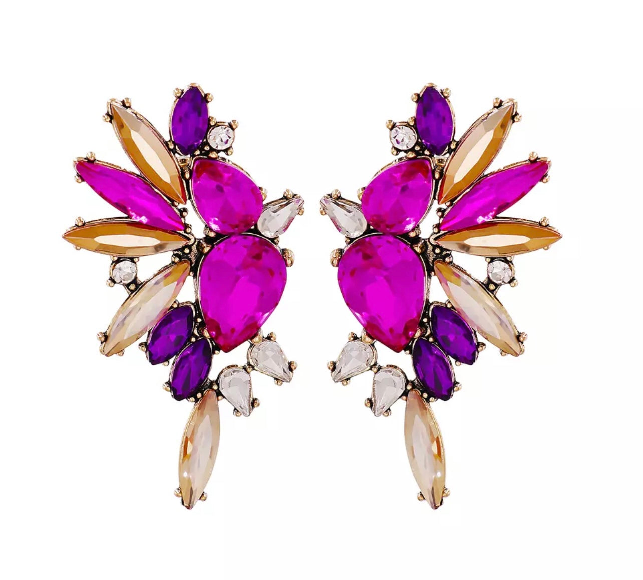 Statement Crystal Earring